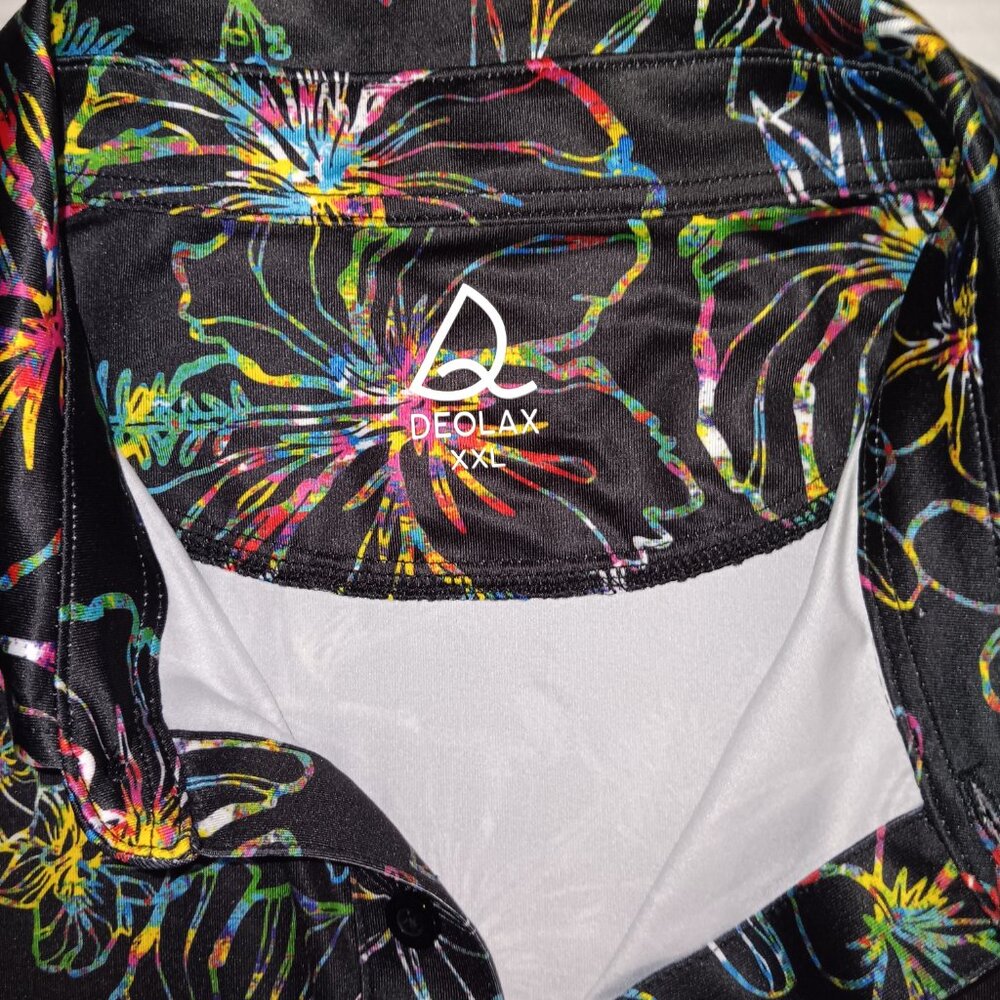 DEOLAX XL STRECTH GOLF POLO SHIRT - Picture 2 of 8